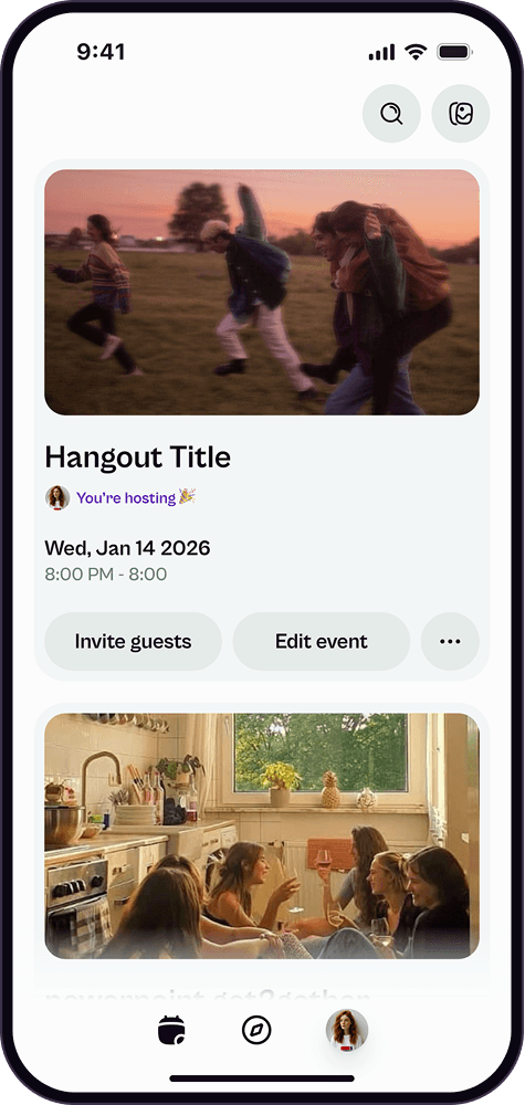 03 · Plan a hangout